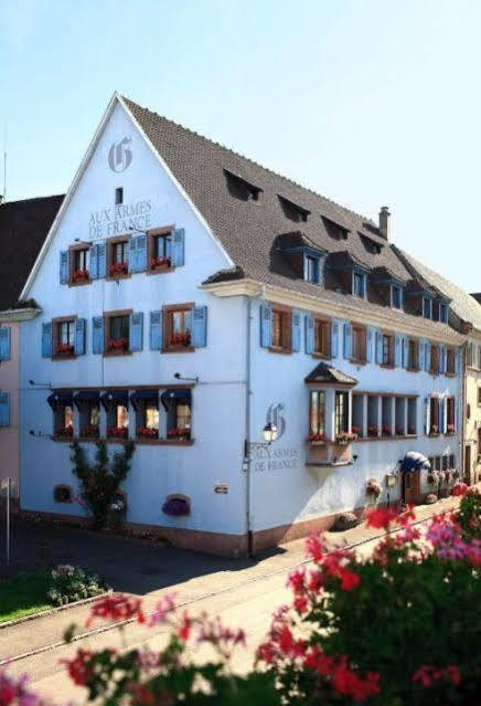 Aux Armes De France Hotel Ammerschwihr Exterior foto
